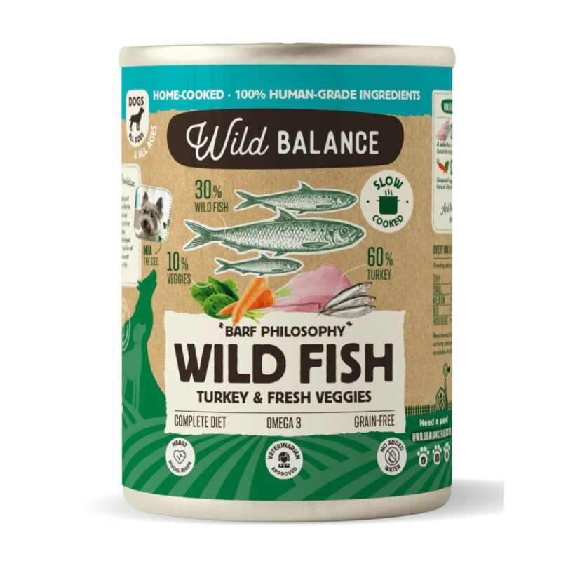 Wild balance Pavo y pescado blanco