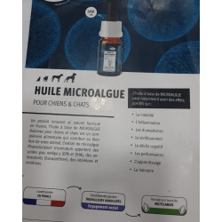 Aceite de microalgas perro y gato