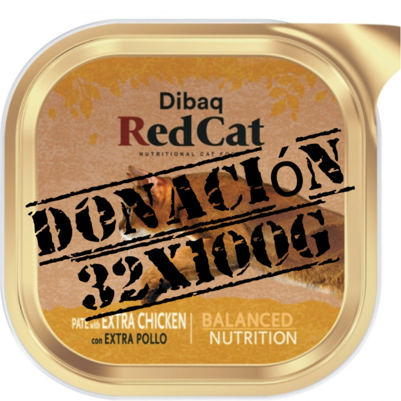 Donacion 32 Red Cat pollo 100g