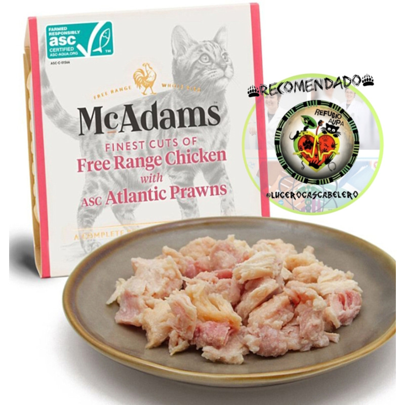 McAdams Tarrina Pollo Campero y gambas