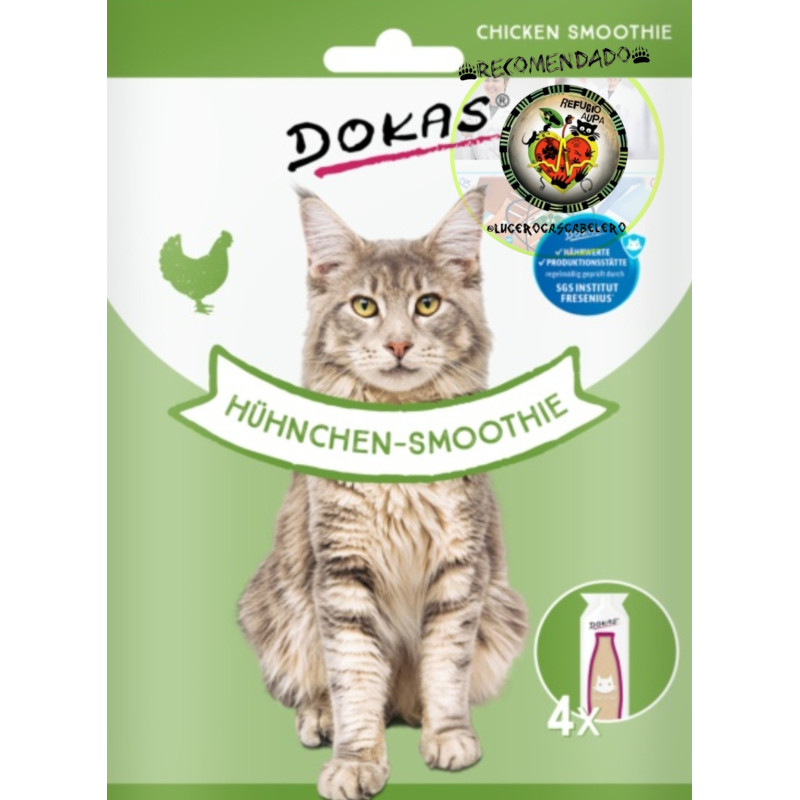 Smoothie pollo gatos Dokas