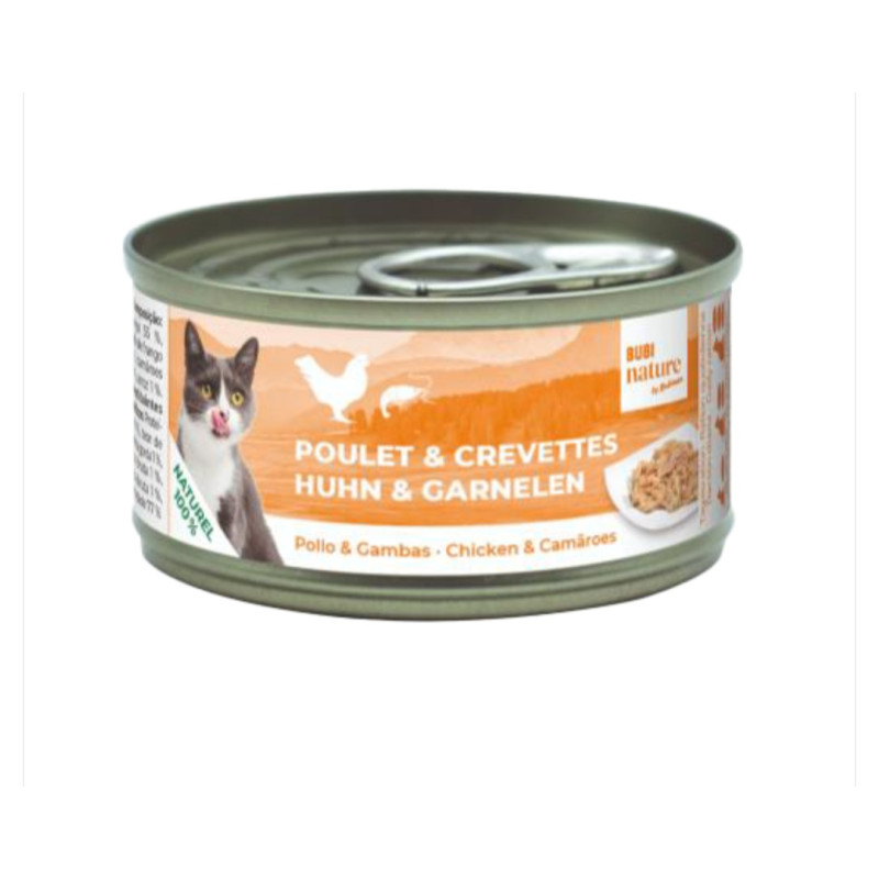 Bubi Pollo&Gambas 140g CAT/DOG