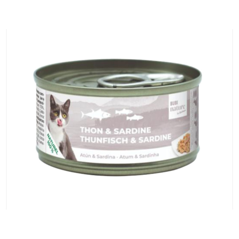 Bubi atún&sardina 140g CAT