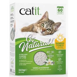 Arena Catit ligera Bambú