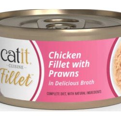 Filete Pollo catit con caldo