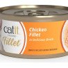 Filete Pollo catit con caldo