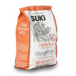 Codorniz y salmón Suki 3kg