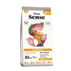 Dibaq Sense CAT pavo y pato hairball